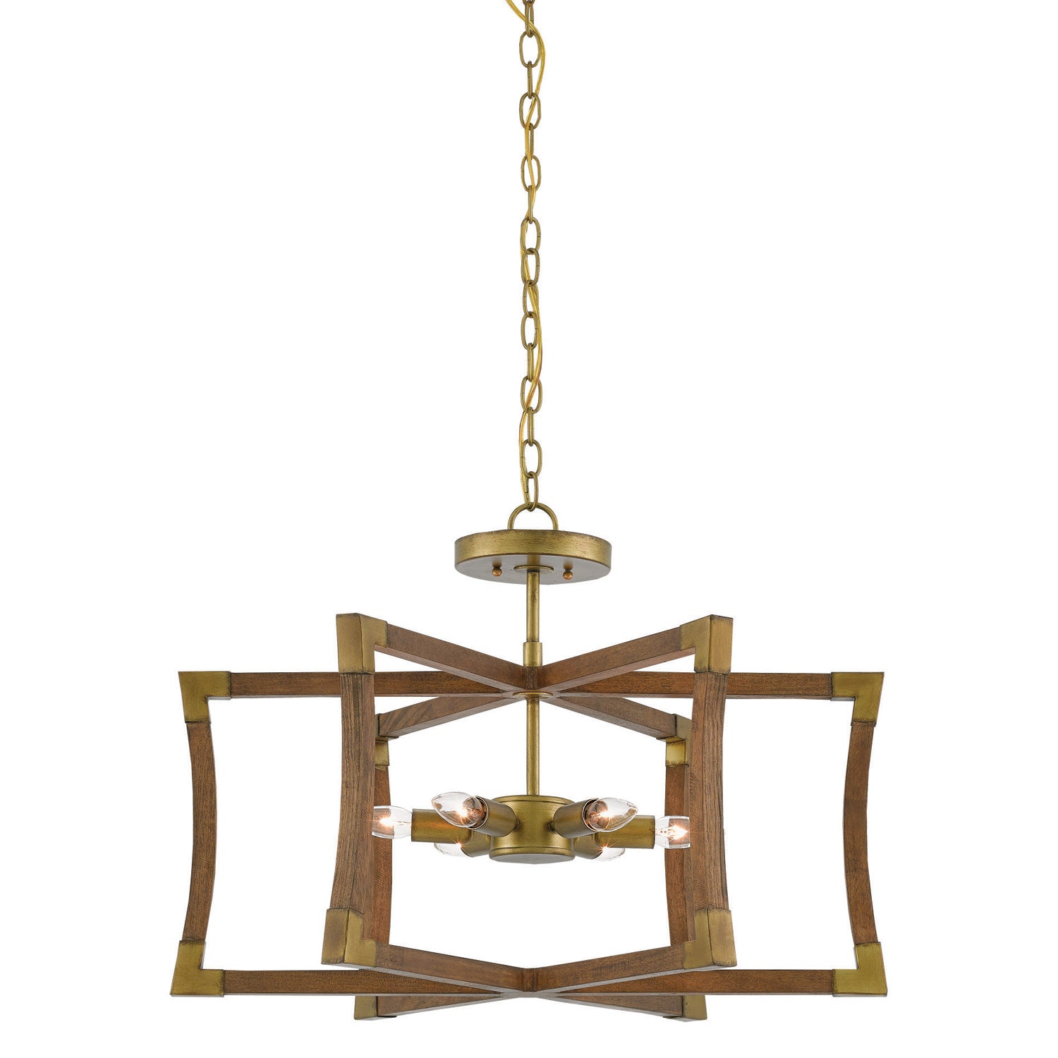 Currey & Co Bastian Semi-Flush Mount