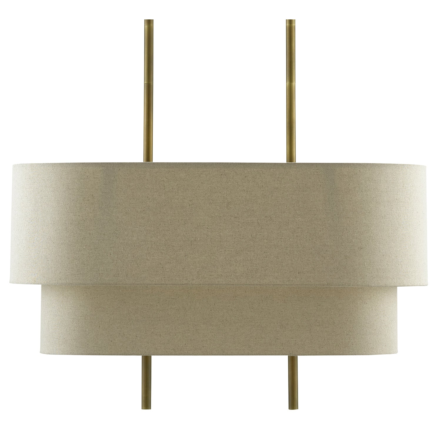Currey & Co Combermere Rectangular Chandelier - Final Sale