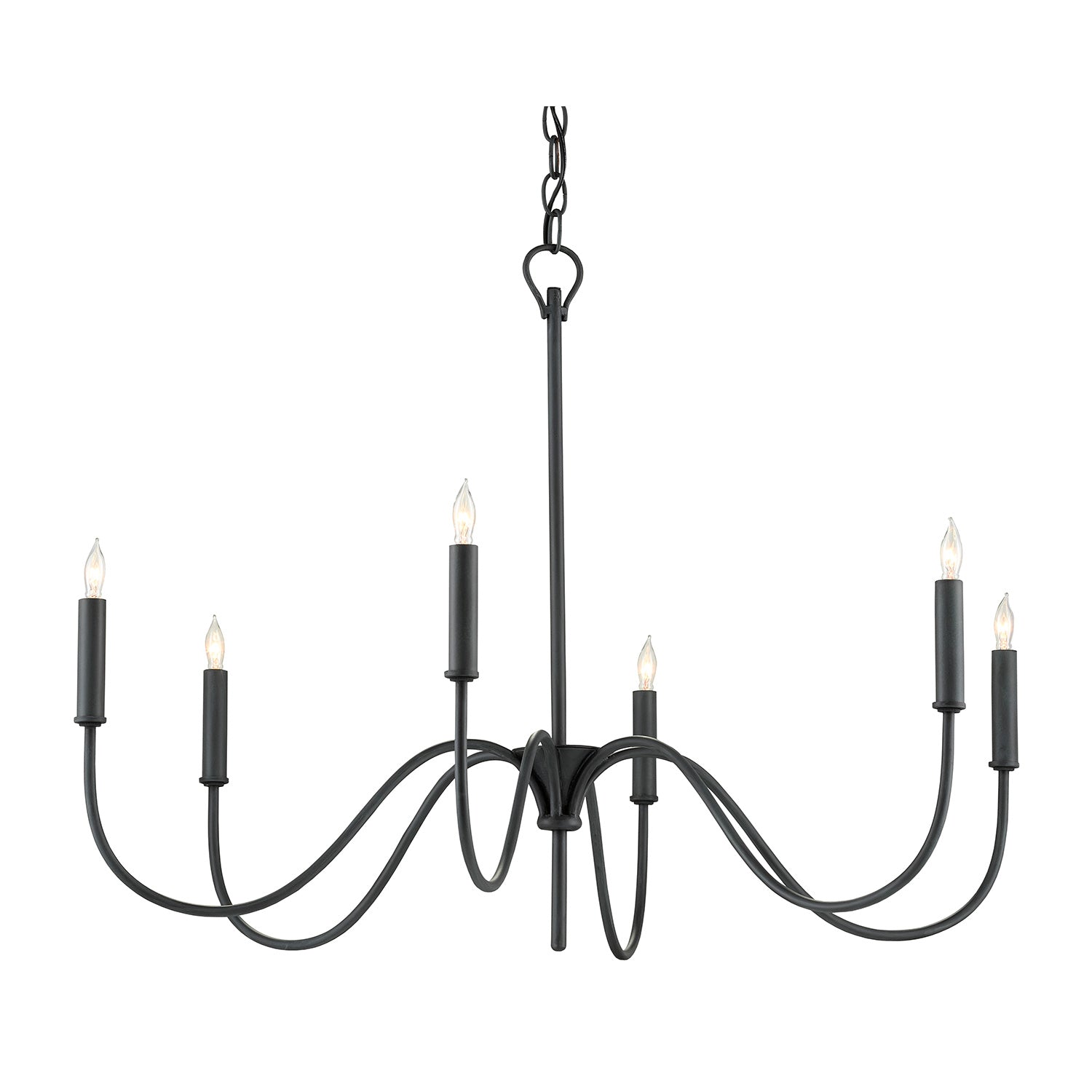 Currey & Co Tirrell Small Chandelier