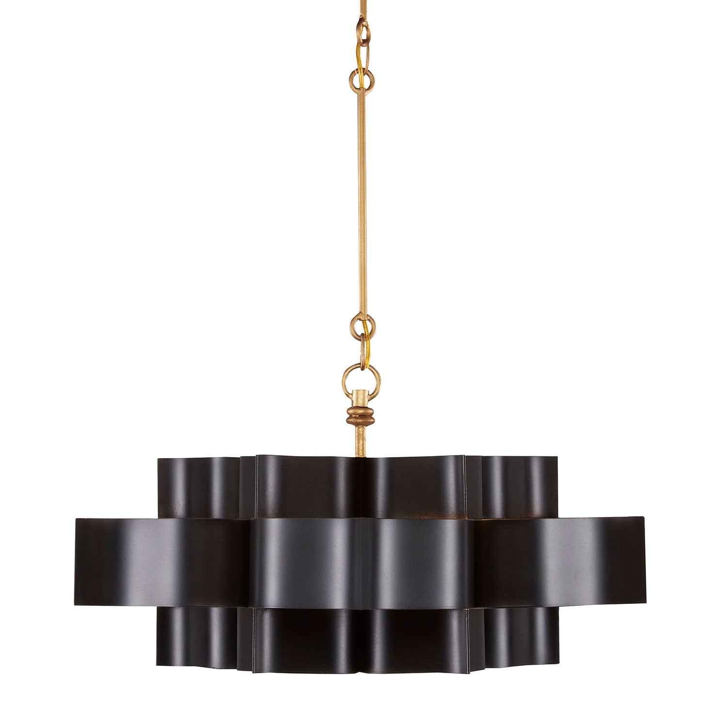 Currey & Co Grand Lotus Small Chandelier