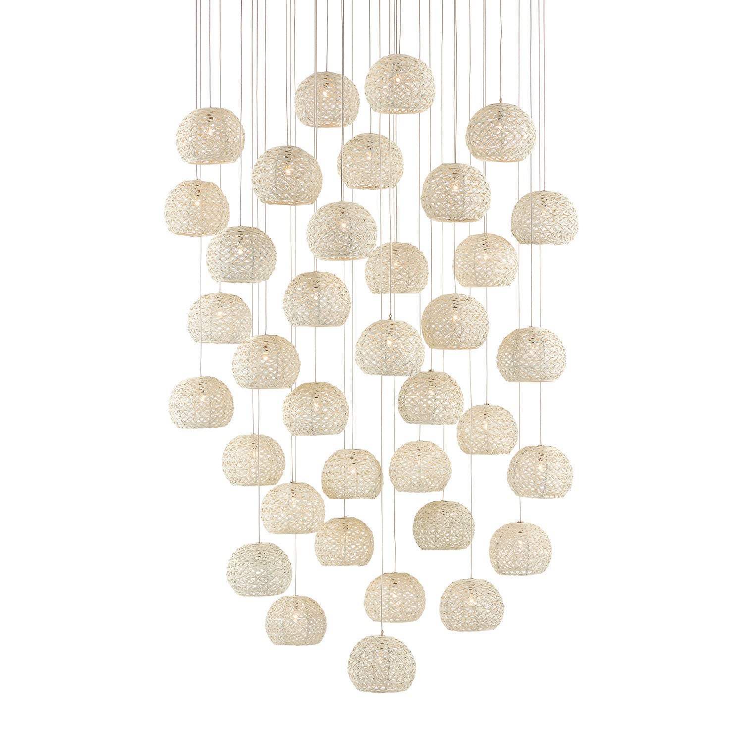 Currey & Co Piero 36-Light Multi-Drop Pendant