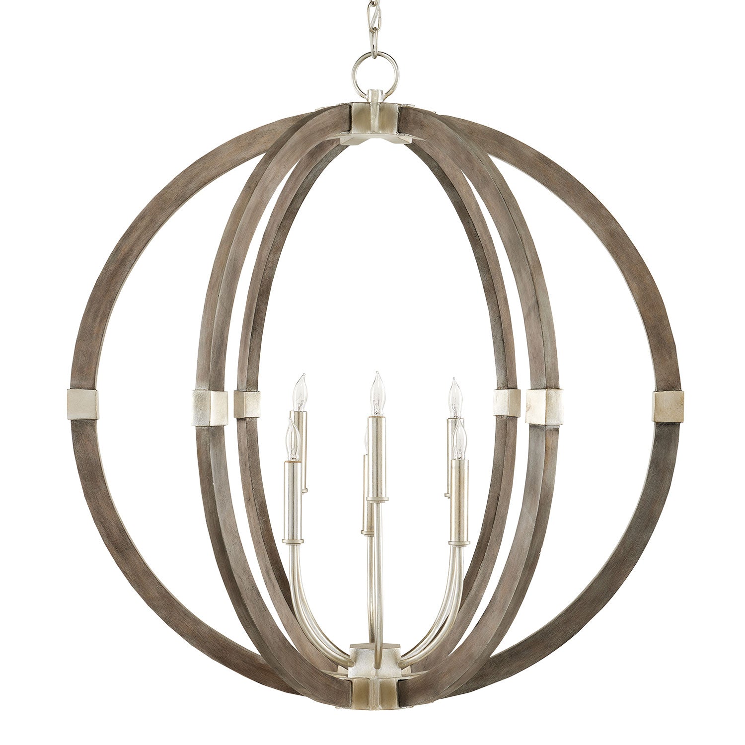 Currey & Co Bastian Orb Chandelier