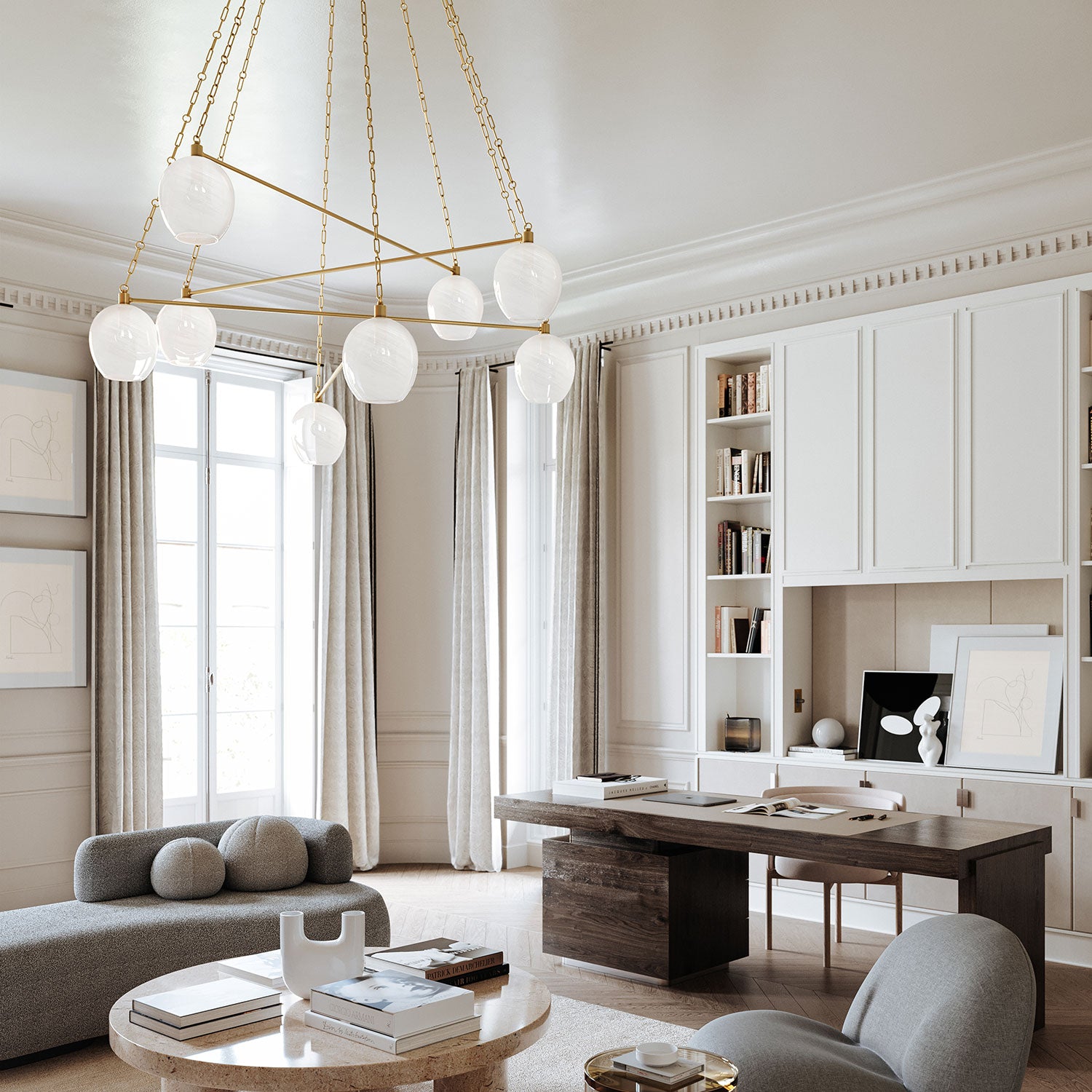 Hudson Valley Lighting Asbury Park 8-Light Chandelier