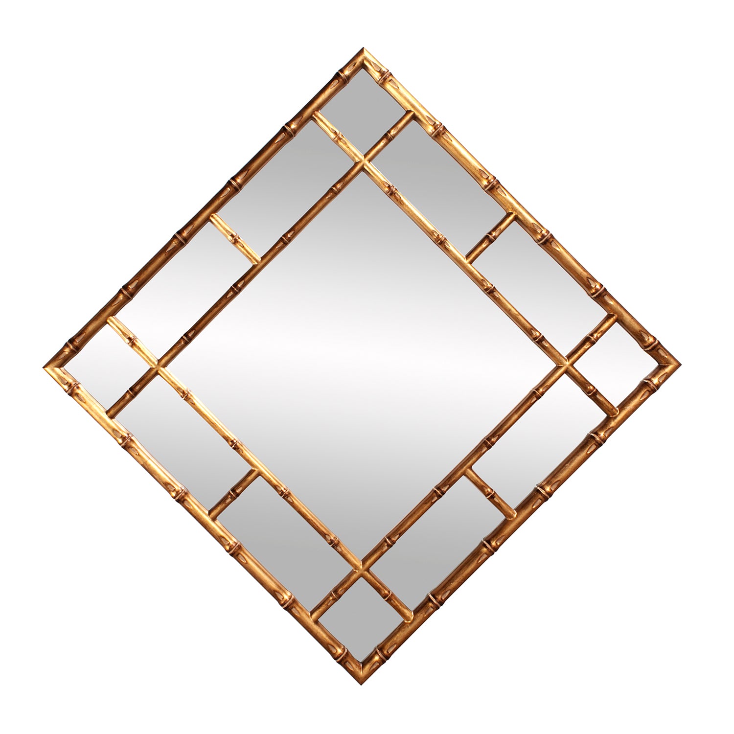 Bamboo Wall Mirror