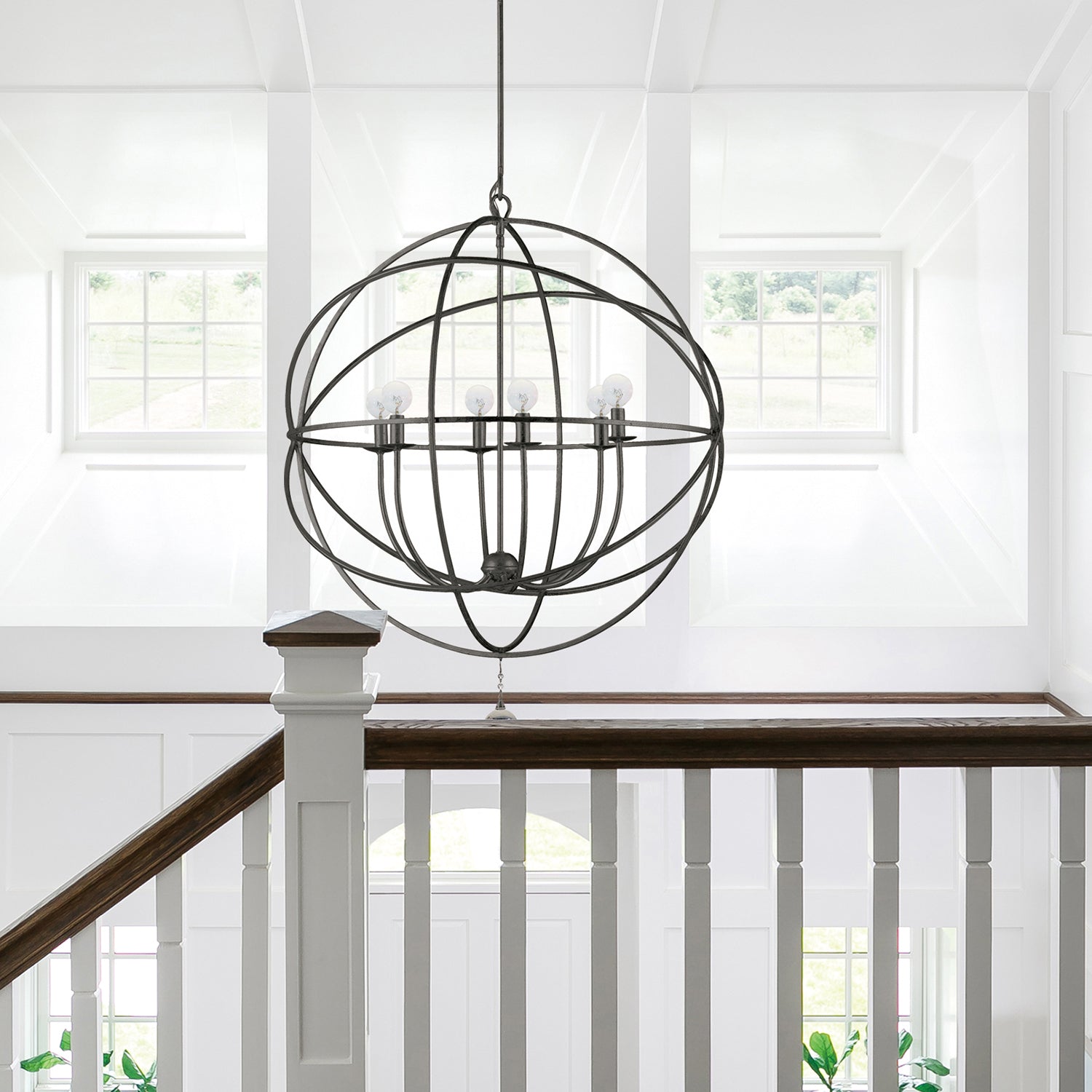 Crystorama Solaris 9228 6-Light Chandelier