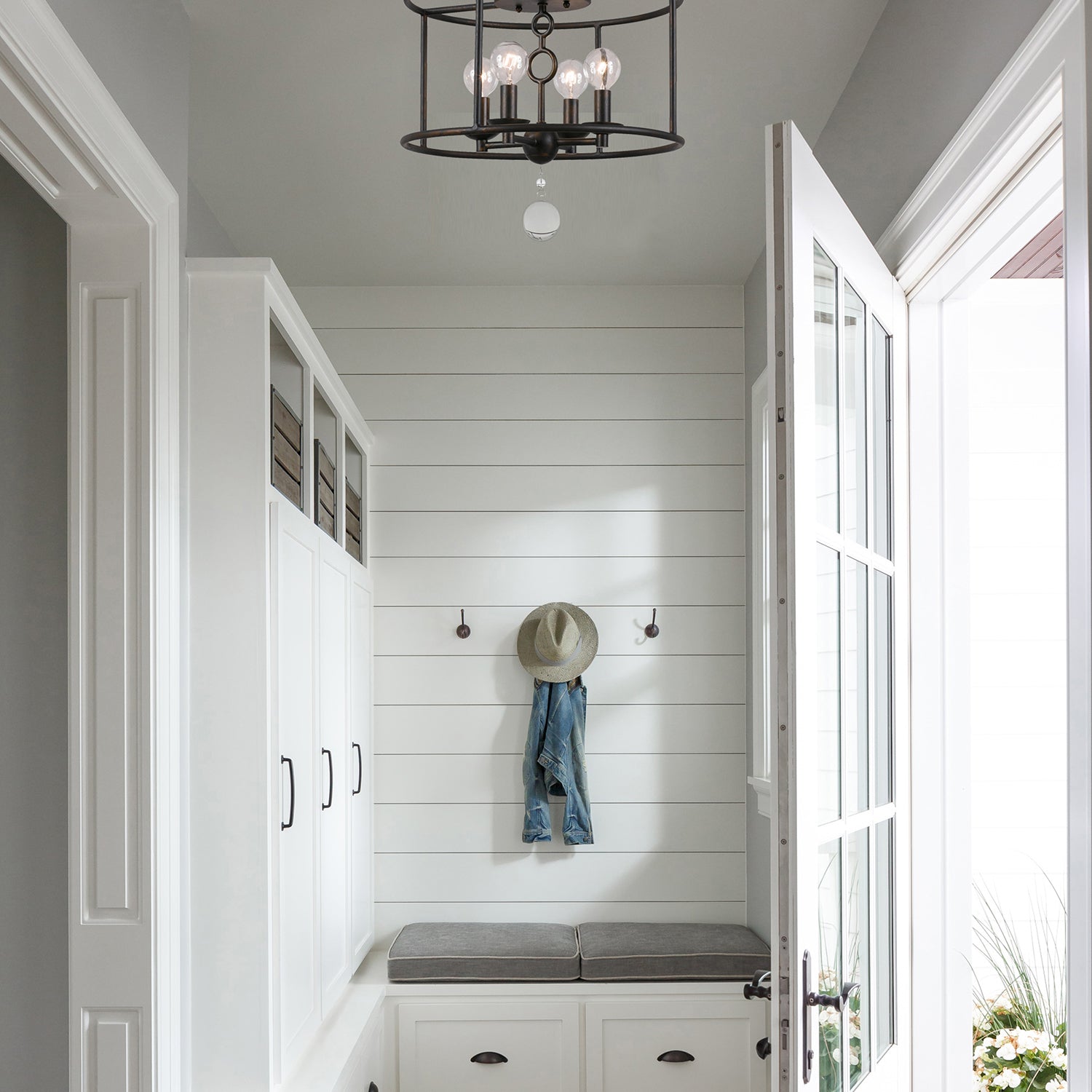 Crystorama Cameron 4 Semi Flush Ceiling Mount