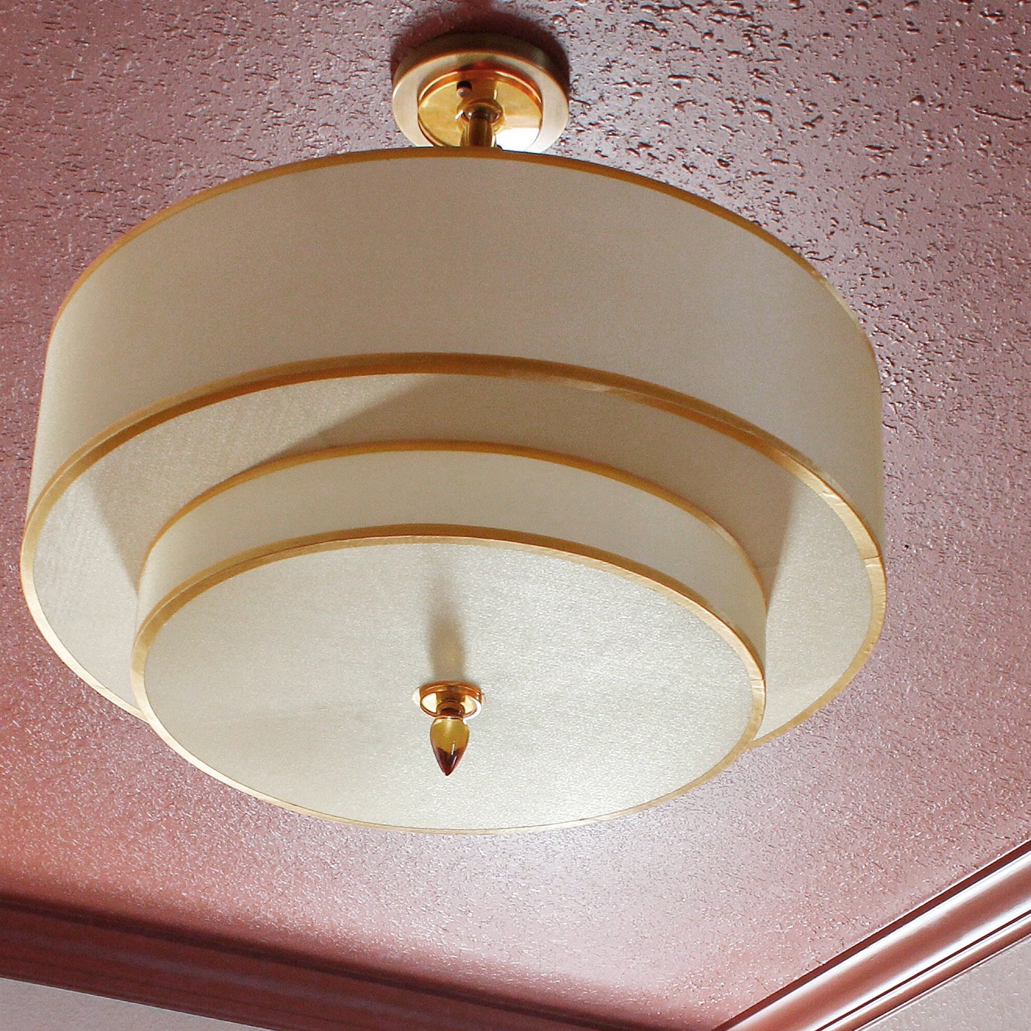 Crystorama Luxo Semi Flush Ceiling Mount