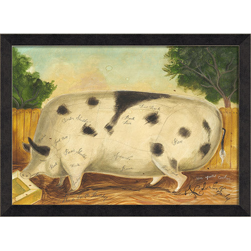 Petit Cochon Framed Print