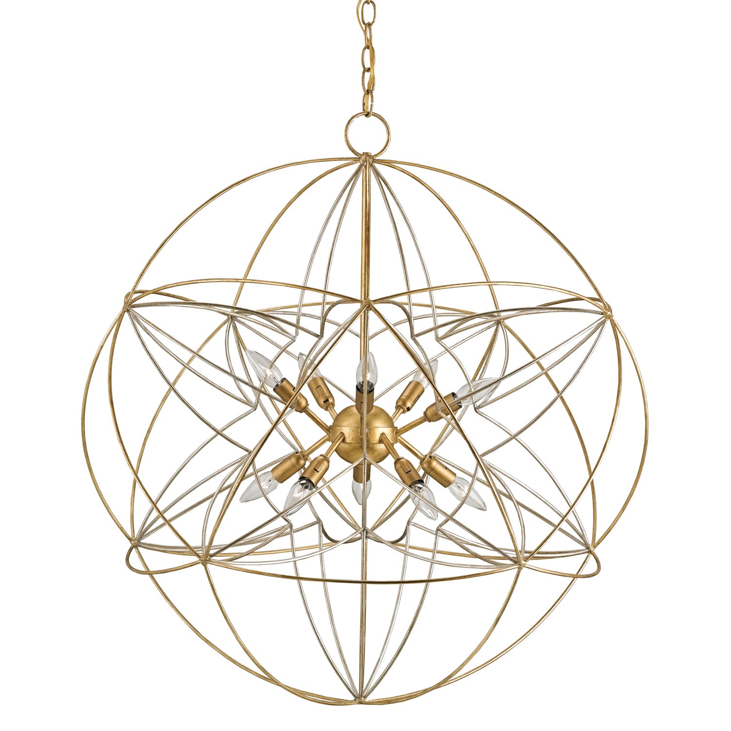 Currey & Co Zenda Orb Chandelier - Final Sale