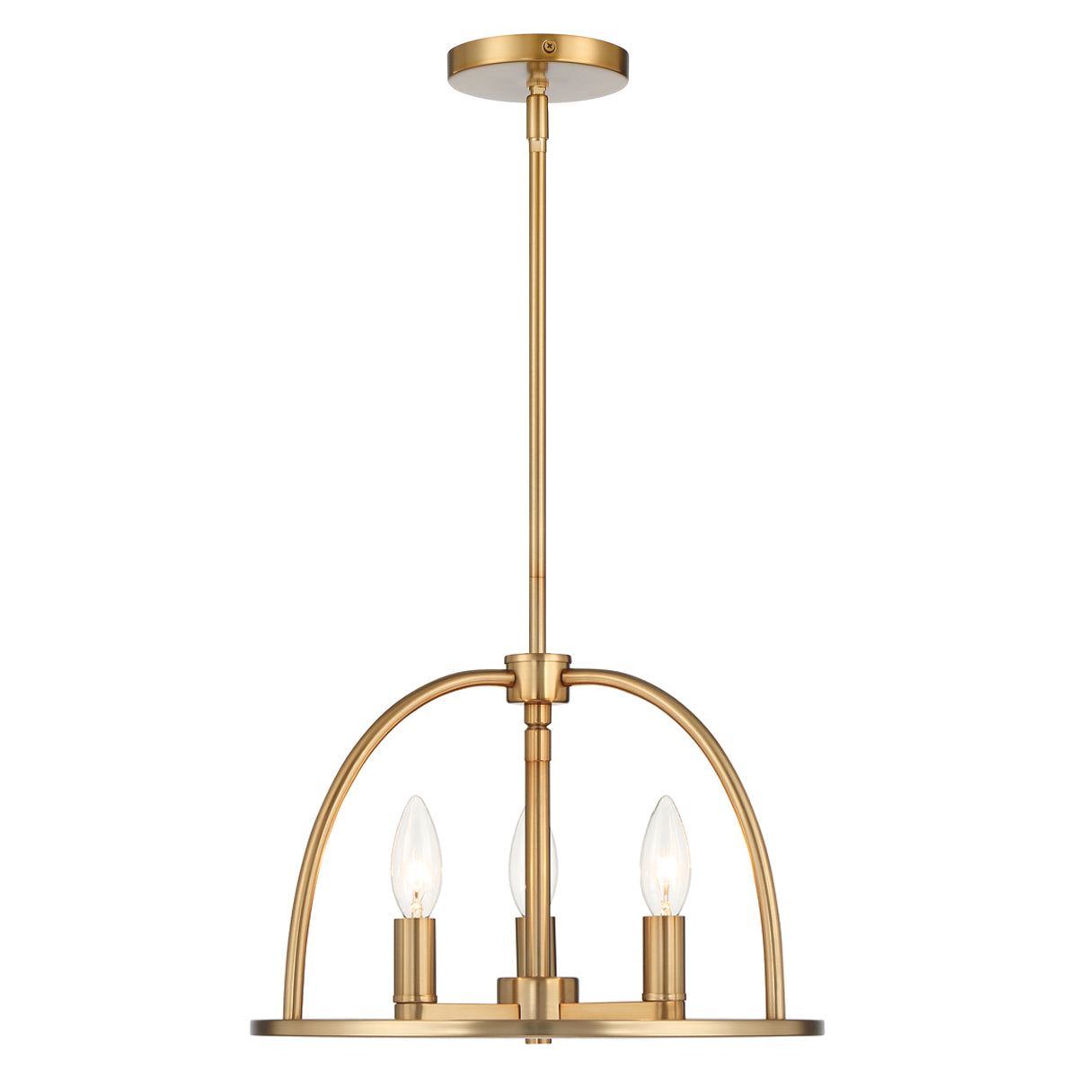 Crystorama Abbott 3-Light Chandelier