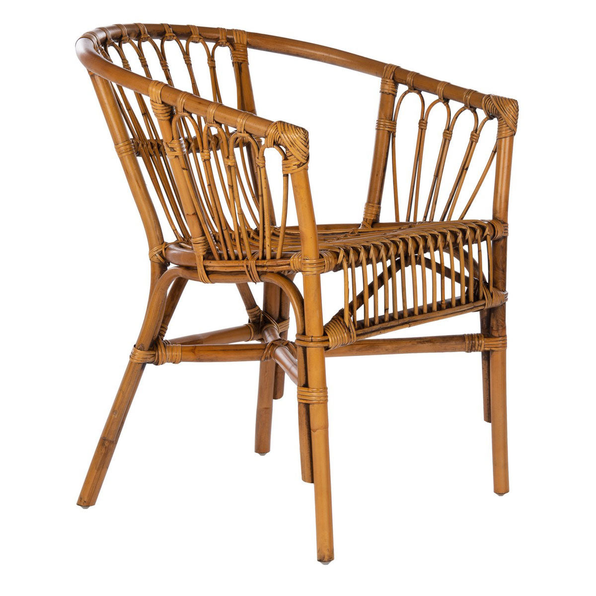 Hickey Rattan Accent Chair Set of 2