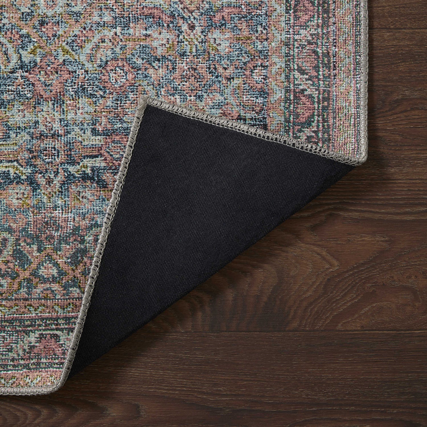 Loloi Adrian Denim/Multi Power Loomed Rug