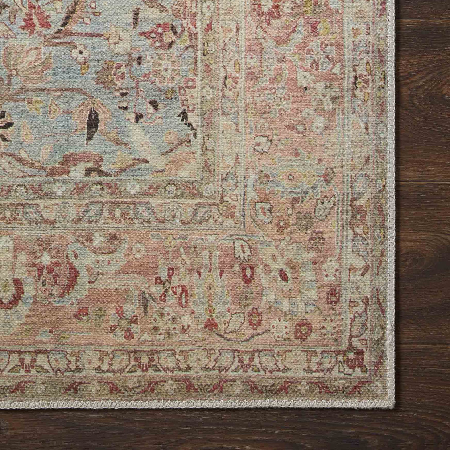 Loloi Adrian Ocean/Clay Power Loomed Rug