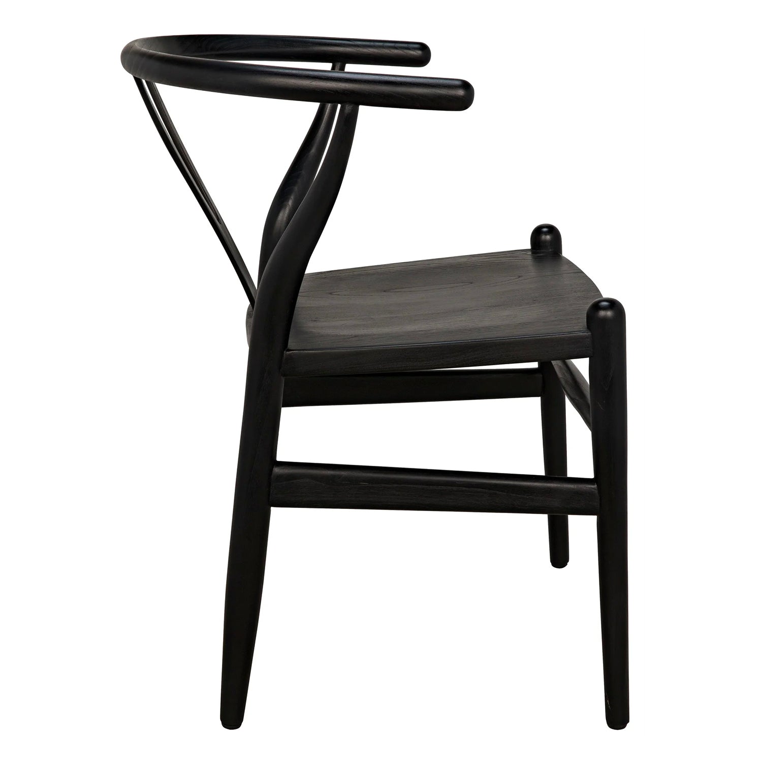 Noir Zola Dining Chair Set of 2