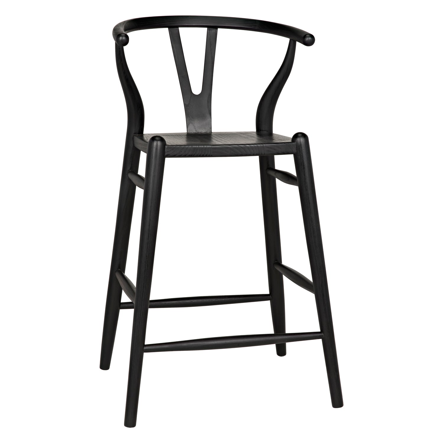Noir Zola Counter Stool Set of 2