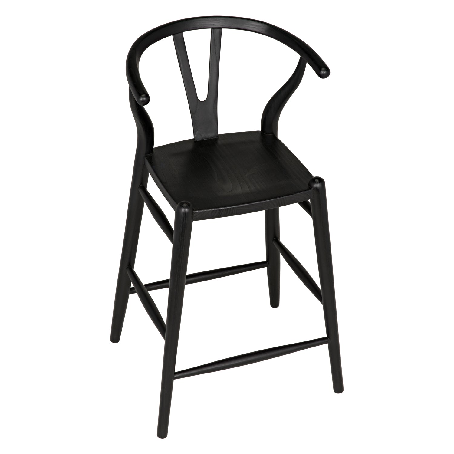 Noir Zola Counter Stool Set of 2