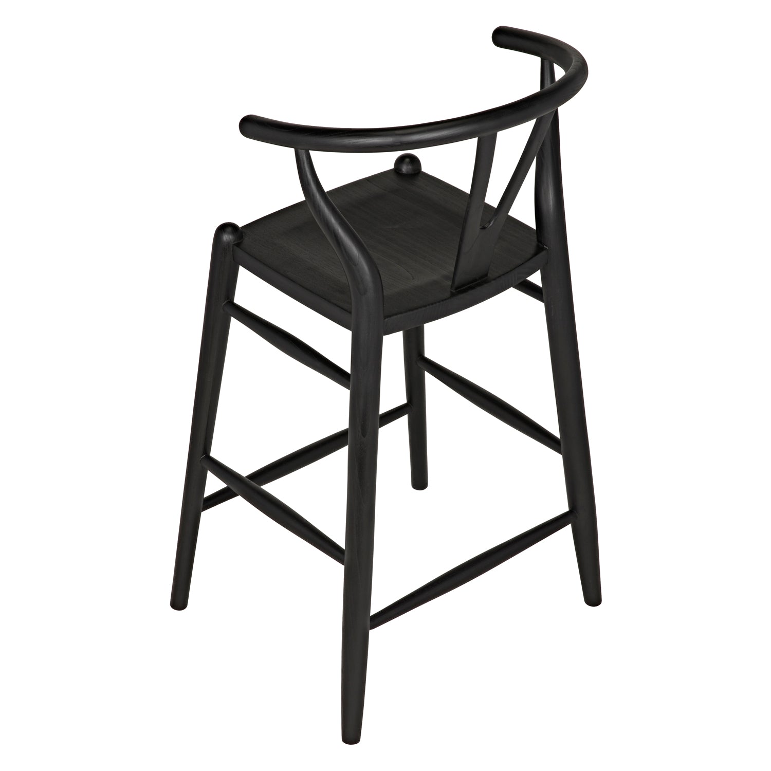 Noir Zola Counter Stool Set of 2