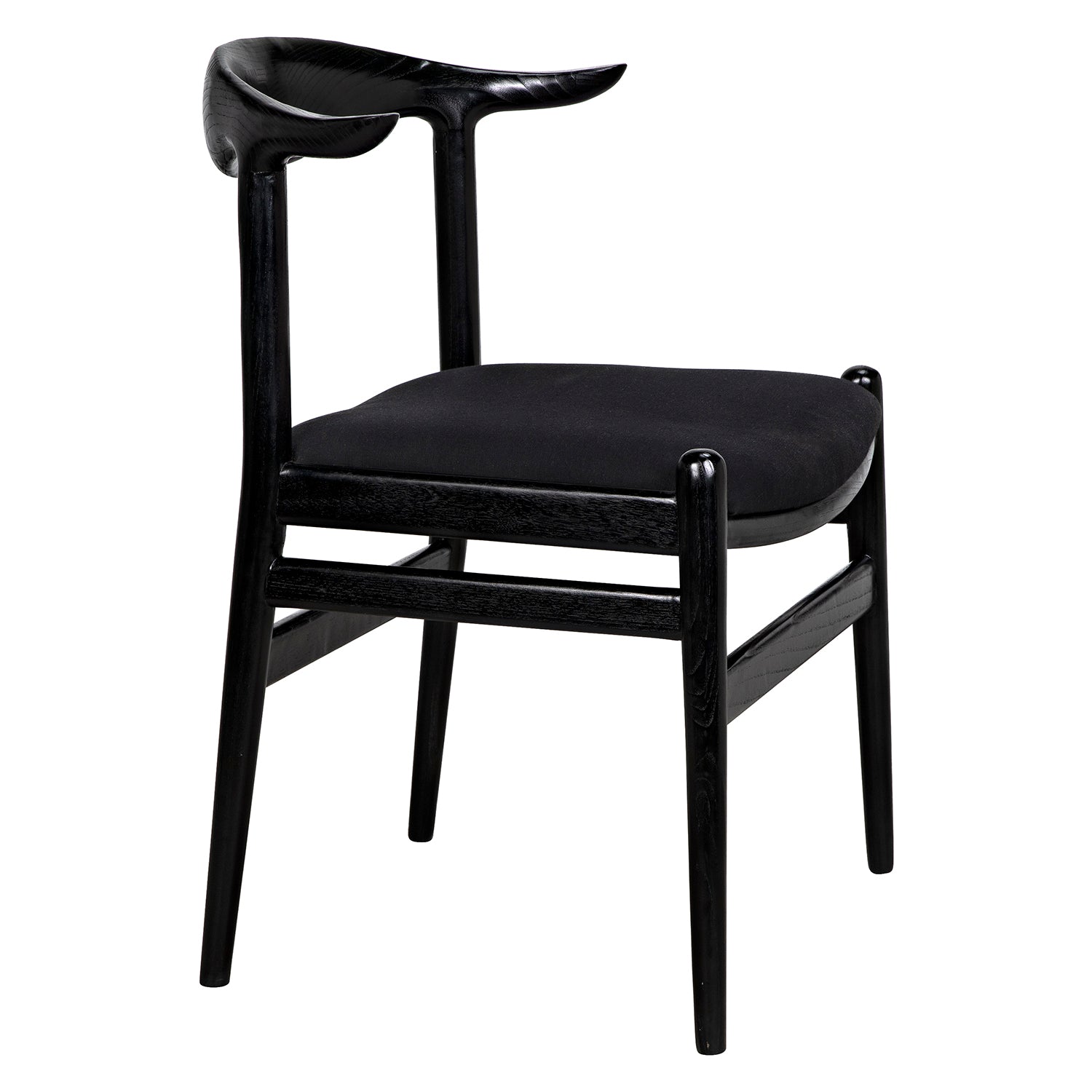 Noir Boone Chair Set of 2