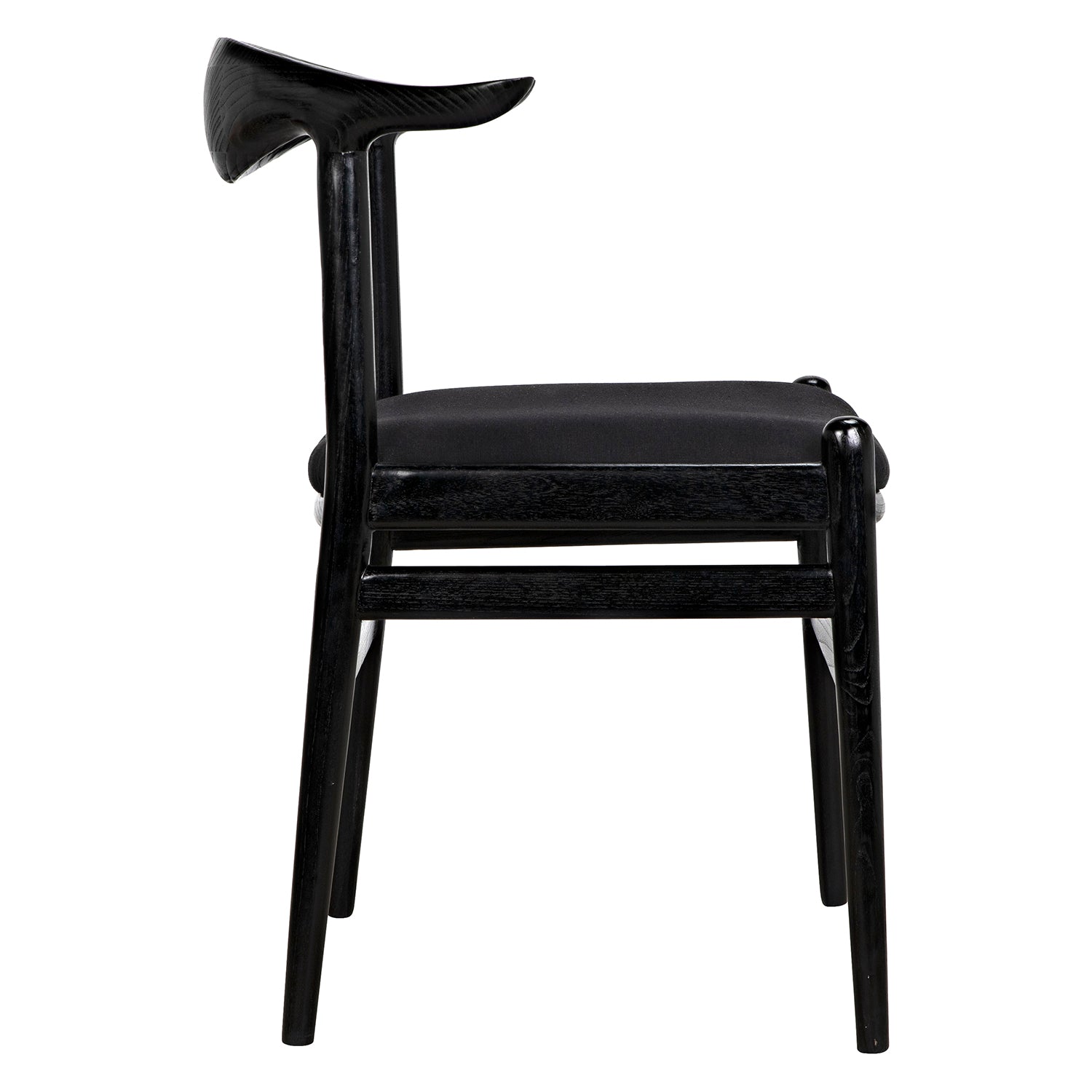 Noir Boone Chair Set of 2