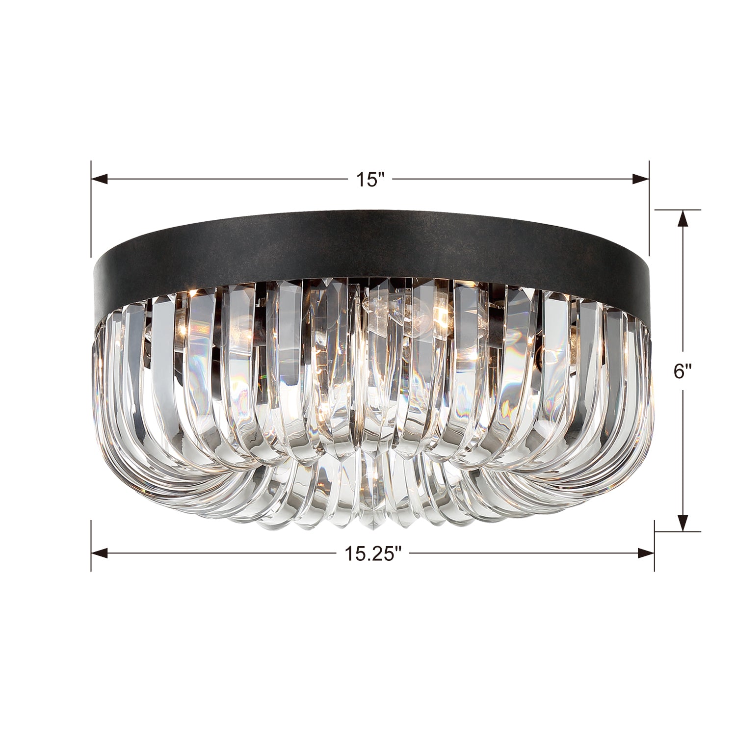 Crystorama Alister Flush Ceiling Mount