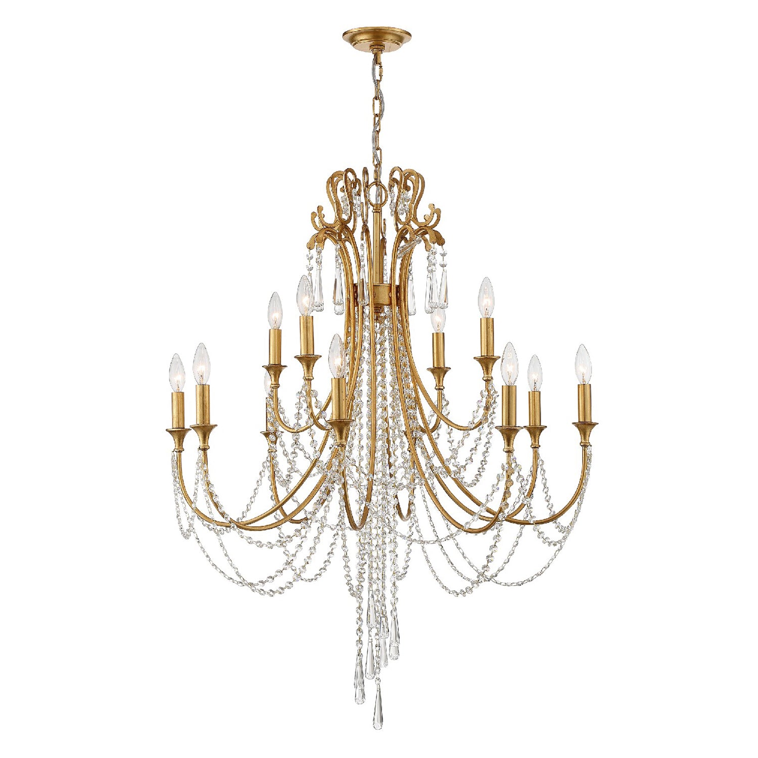 Crystorama Arcadia 12-Light Chandelier