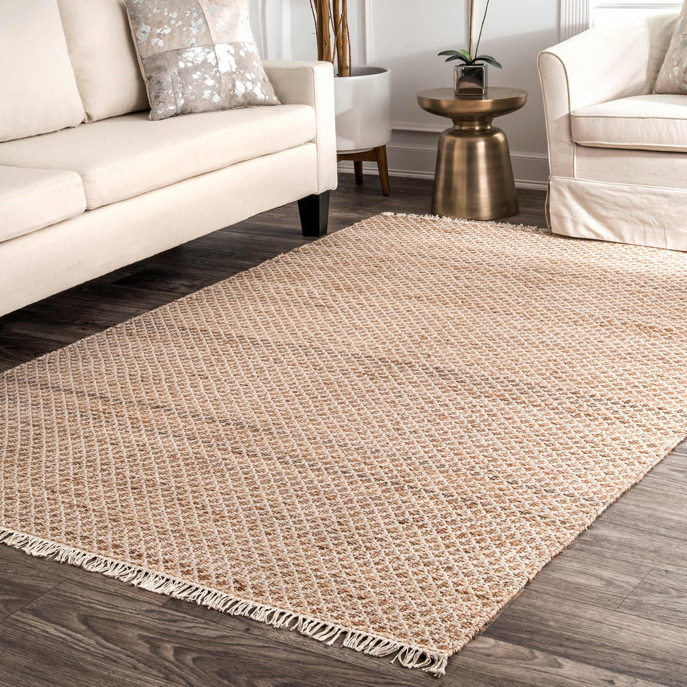 Broad Flatweave Rug