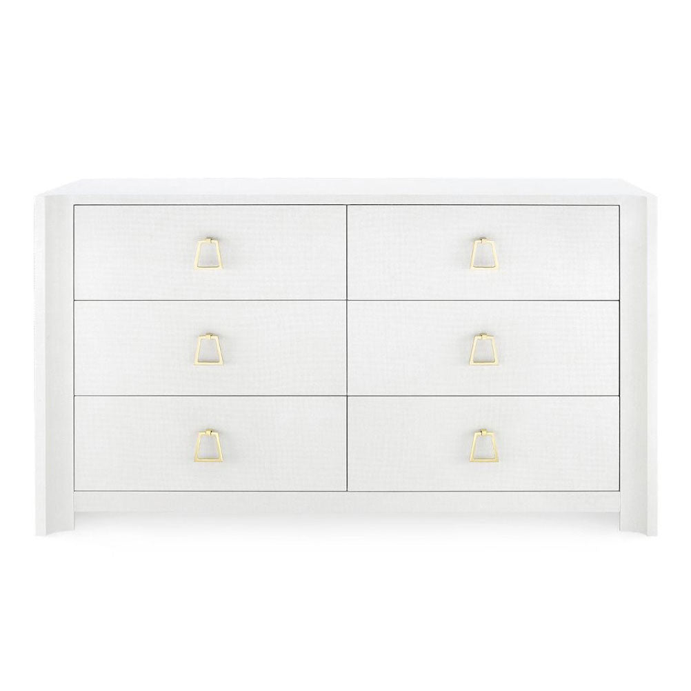 Villa and House Audrey Extra Large 6 Drawer Dresser