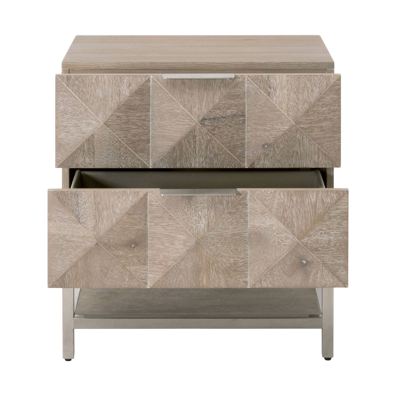 Atlas 2-Drawer Nightstand Set of 2