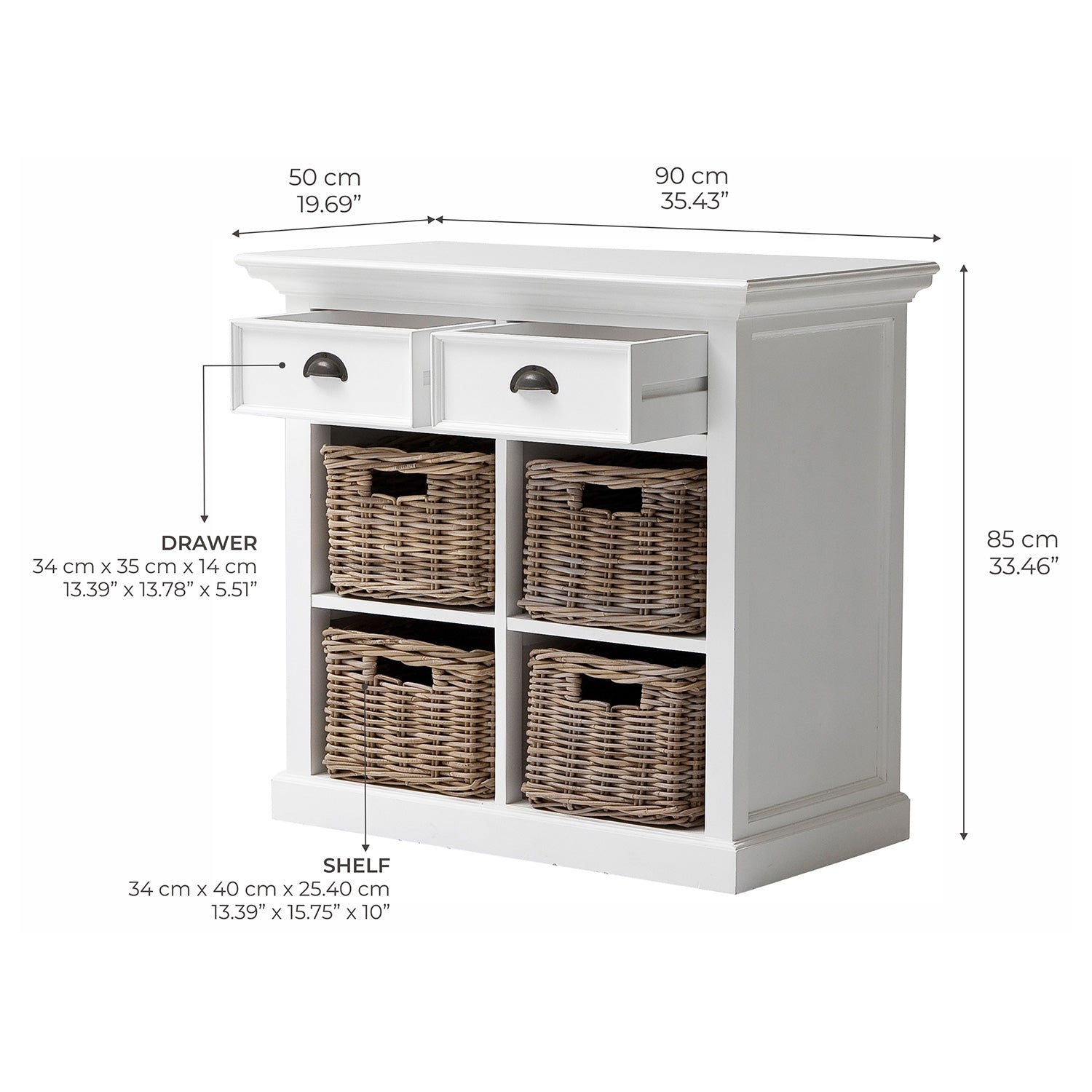 Beckton Basket Medium Buffet