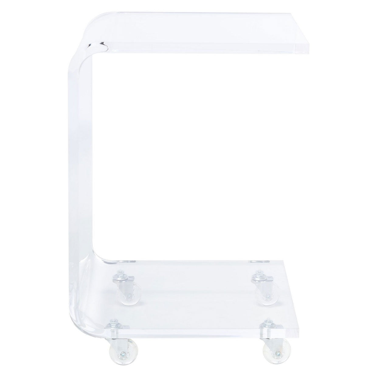 Bartholomew Acrylic Bar Cart