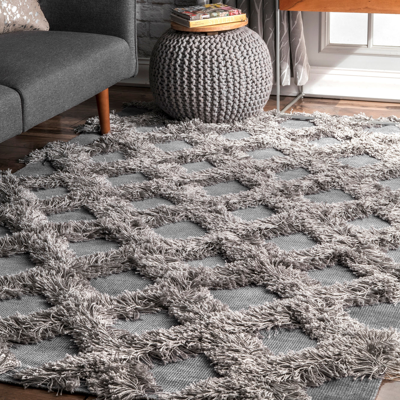 Decatur Machine Made Shag Rug