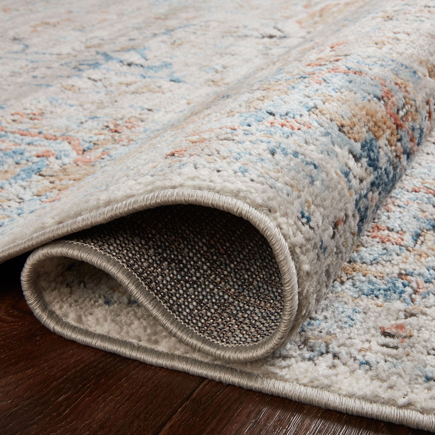 Loloi Bianca Stone/Multi Power Loomed Rug