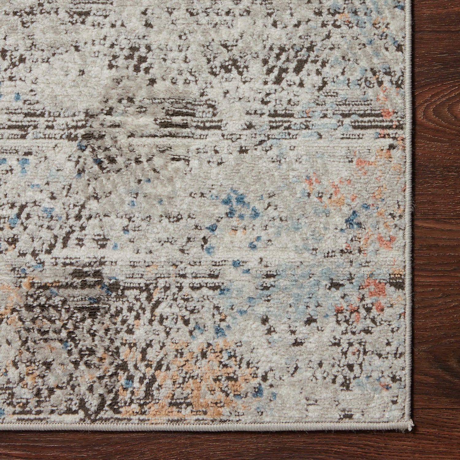 Loloi Bianca Gray/Multi Power Loomed Rug