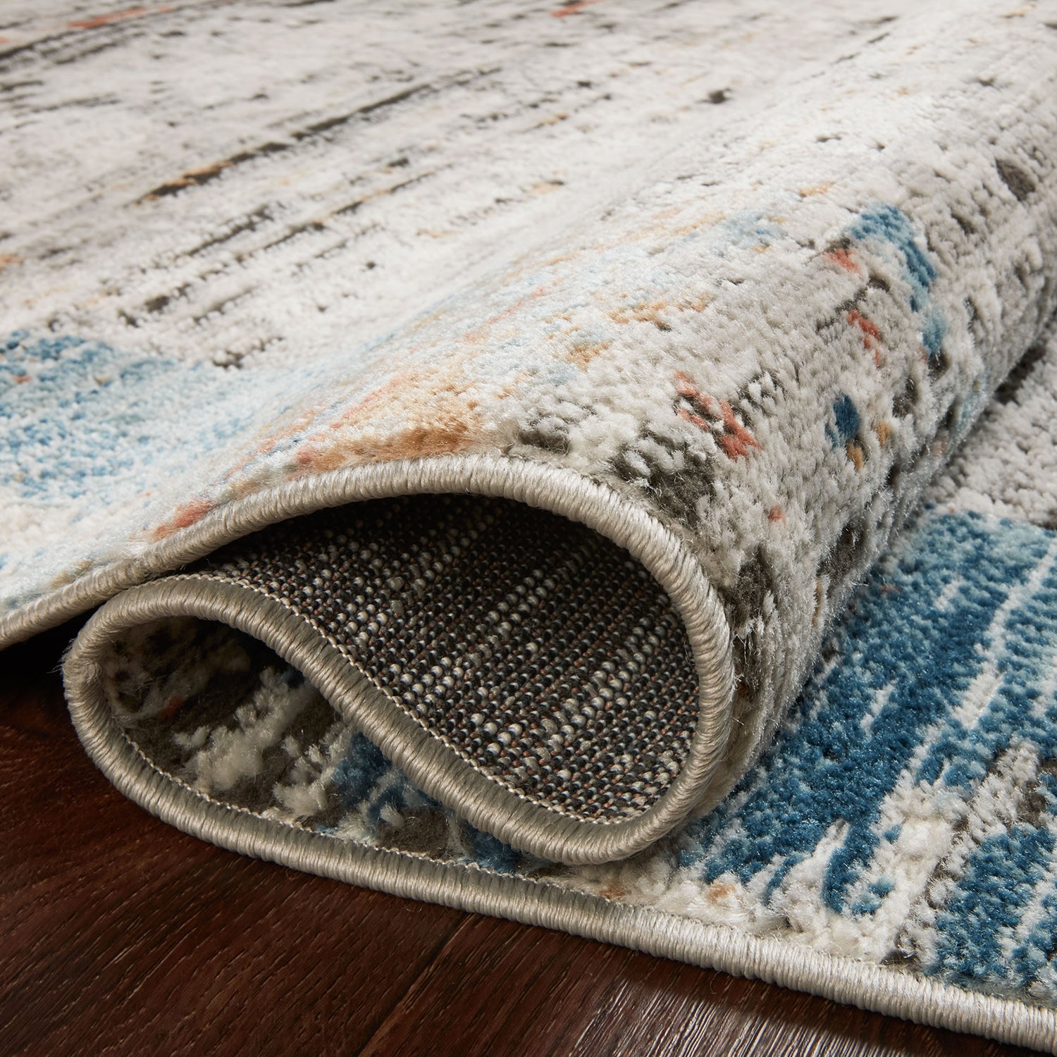 Loloi Bianca Ash/Multi Power Loomed Rug