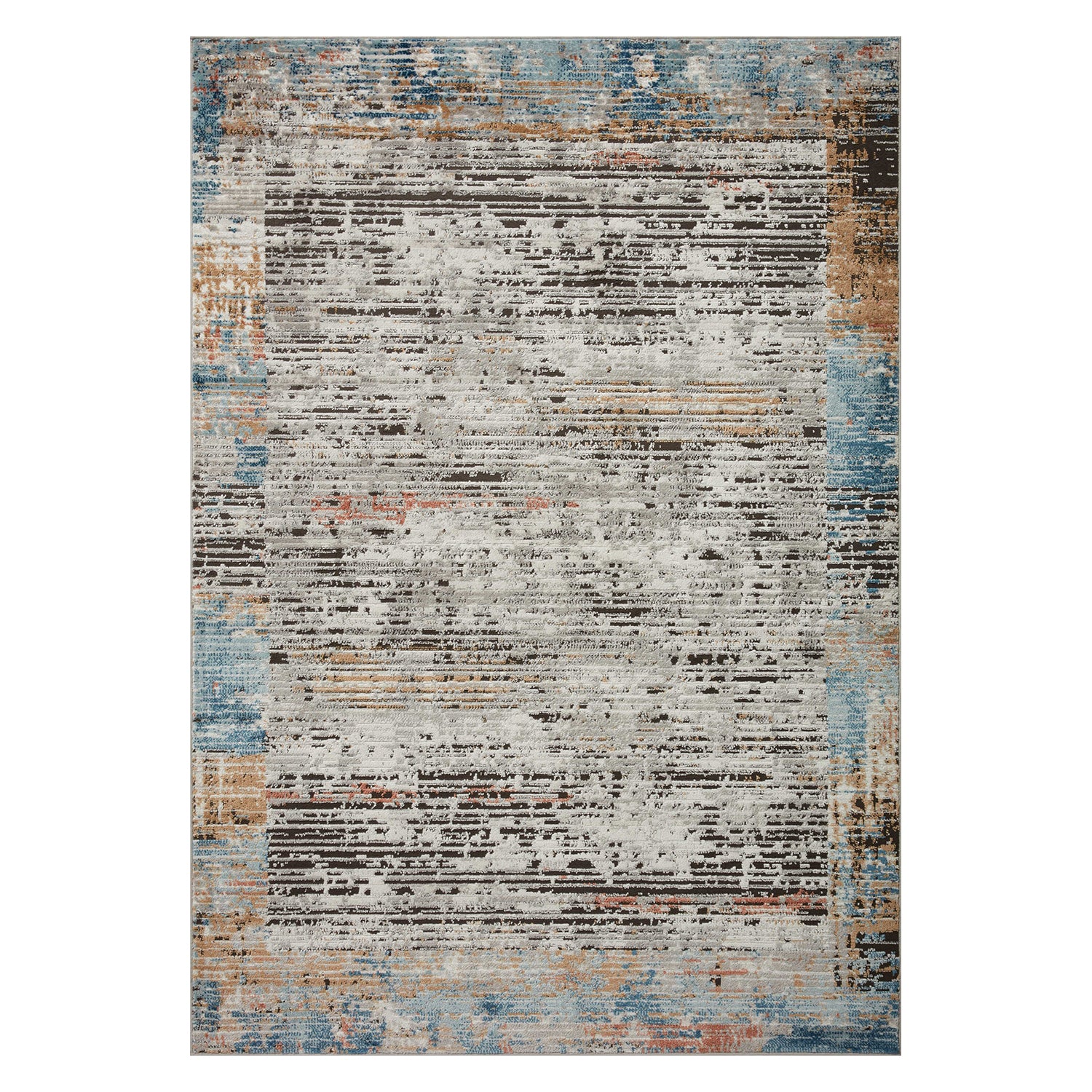 Loloi Bianca Ash/Multi Power Loomed Rug