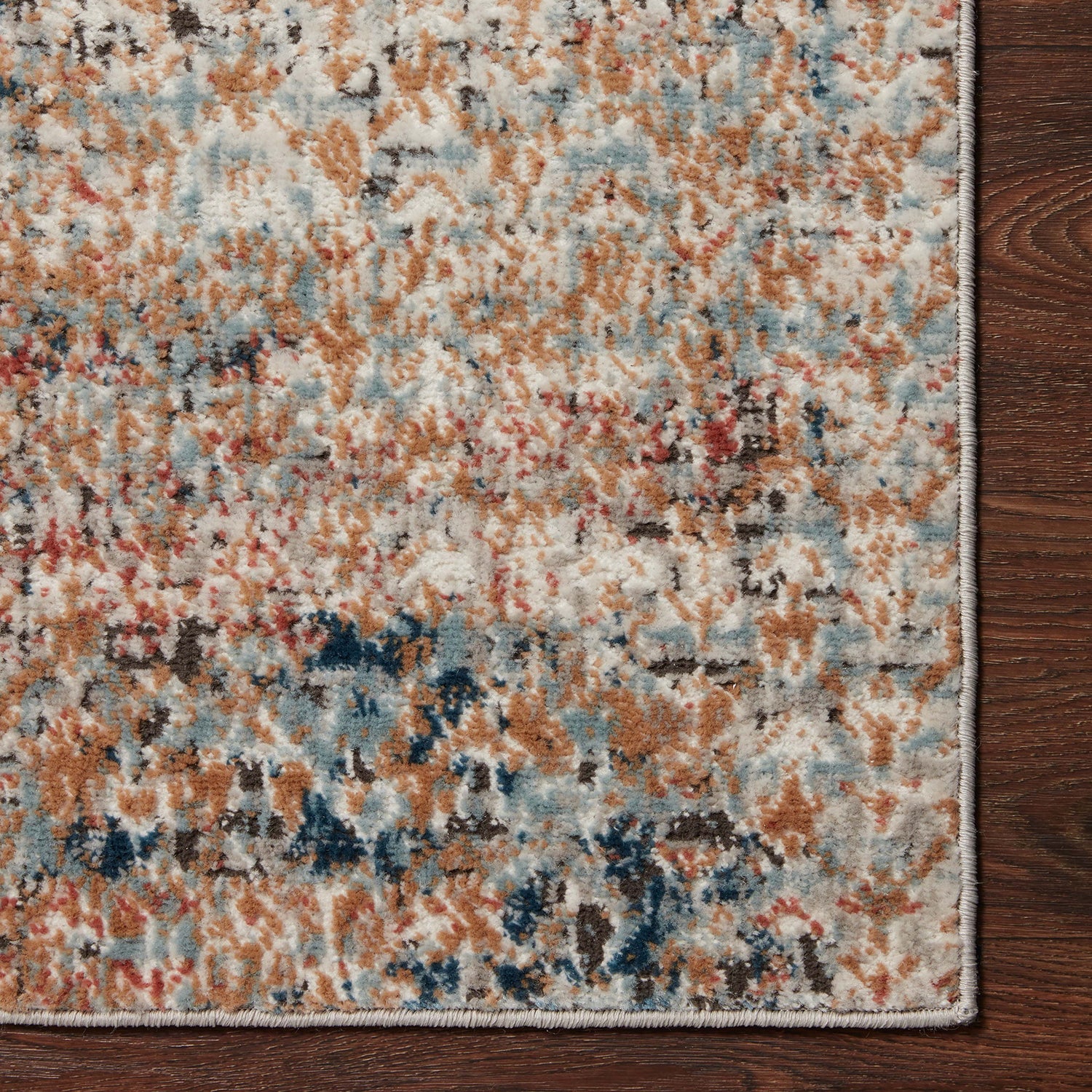 Loloi Bianca Ocean/Spice Power Loomed Rug