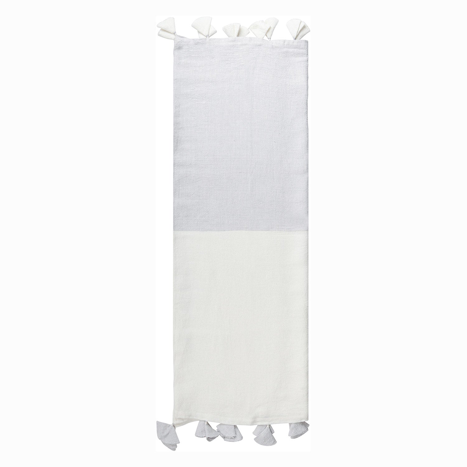 Anaya Colorblocked Tassel Throw Blanket