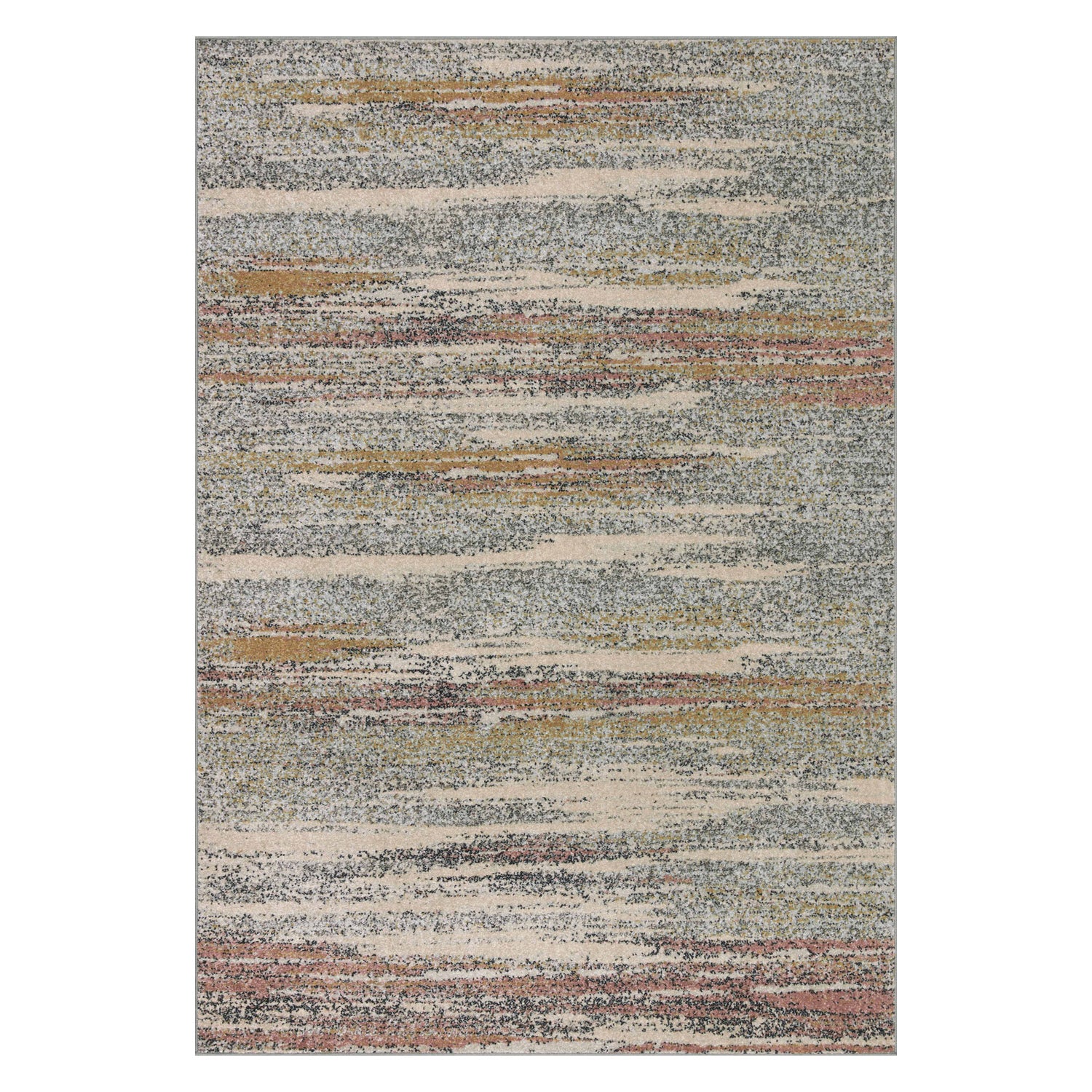 Loloi Bowery Pebble/Multi Power Loomed Rug