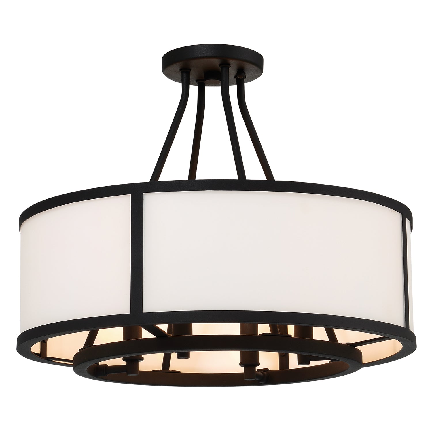 Crystorama Bryant Semi Flush Ceiling Mount