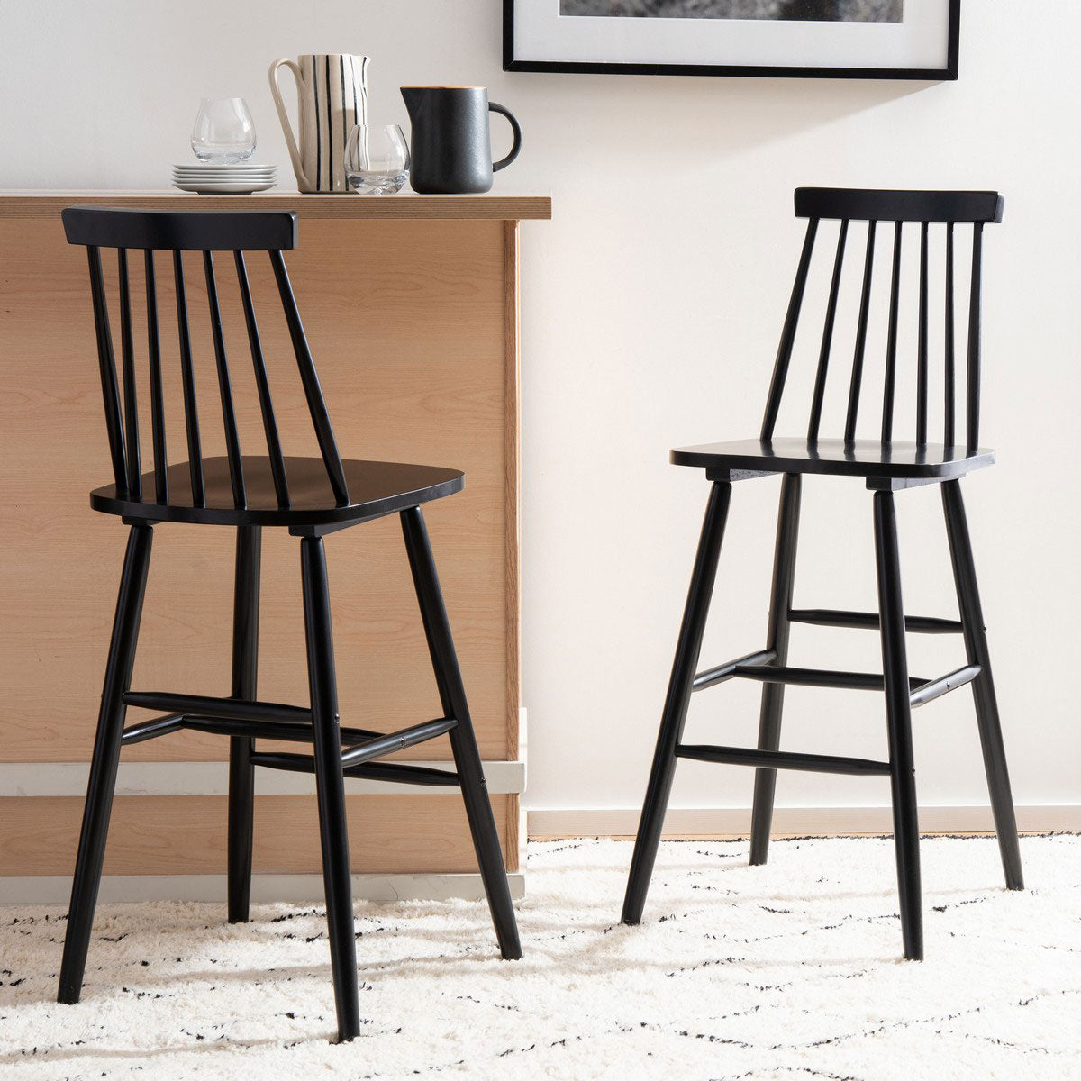 Lozano Bar Stool Set of 2