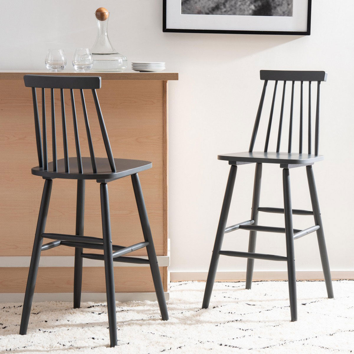 Lozano Bar Stool Set of 2