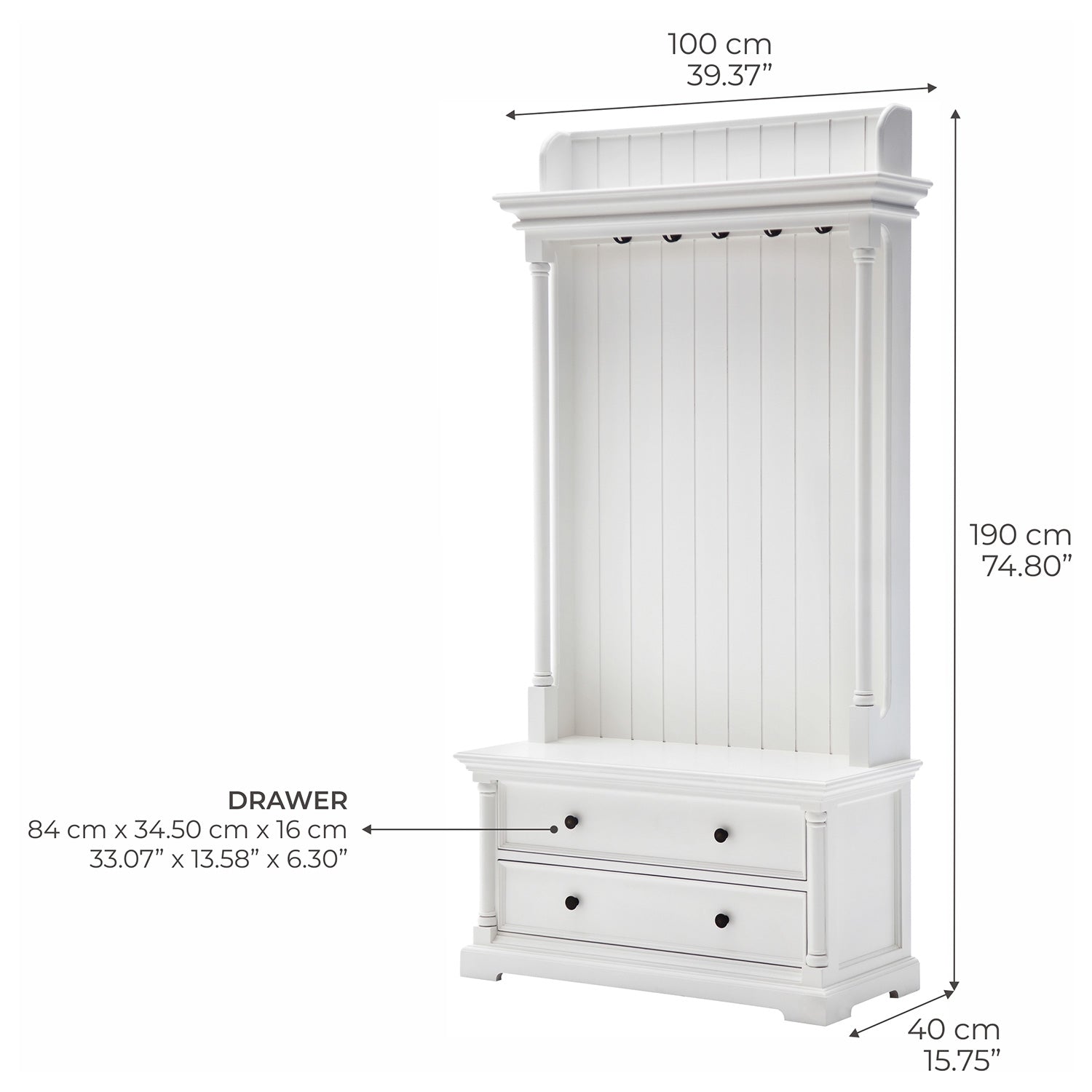 Dunwich Entryway Hall Tree