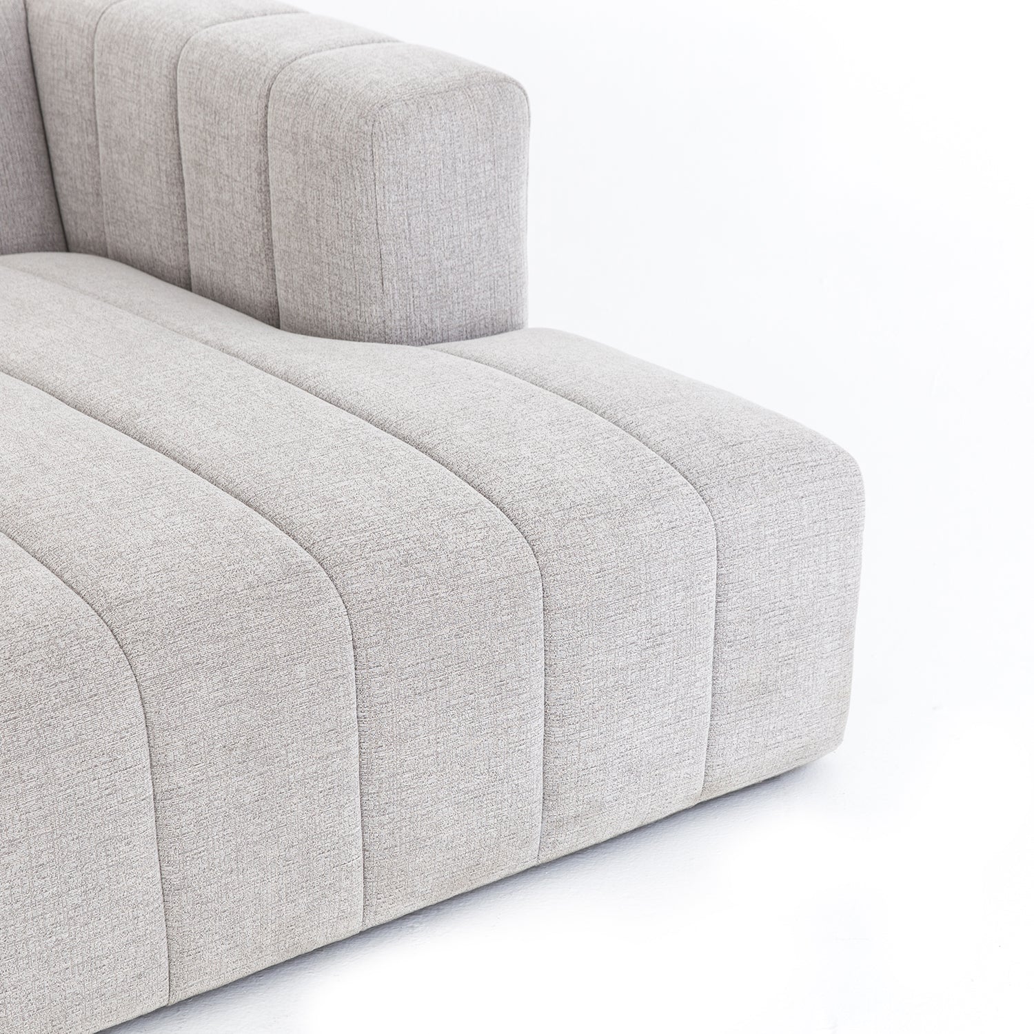 Four Hands Langham Channeled 3 Piece Sectional Sofa