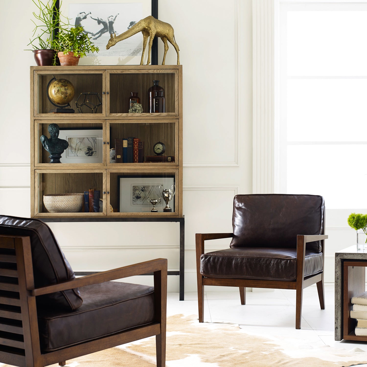 Four Hands Spencer Curio Cabinet - Final Sale