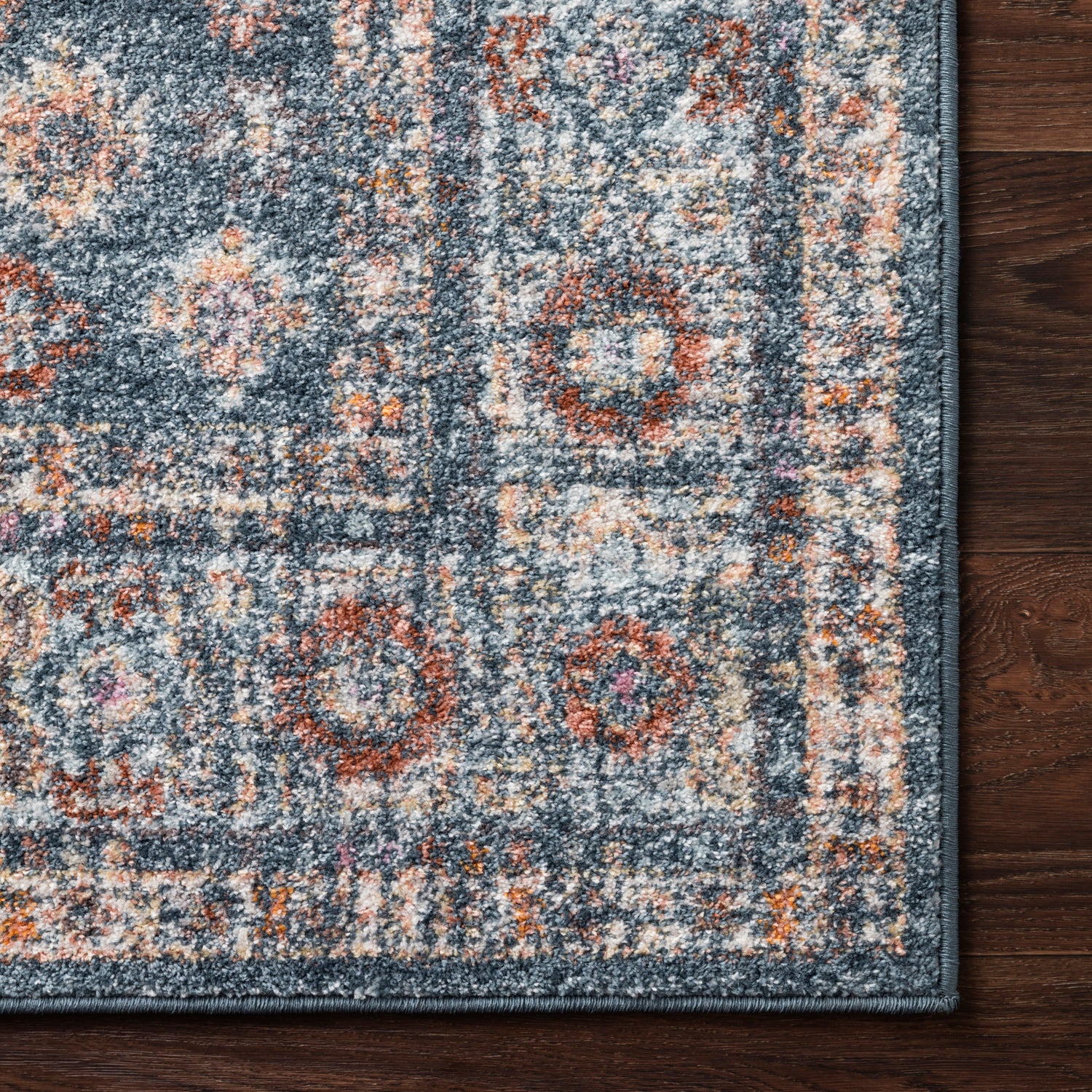 Loloi Clara Blue Power Loomed Rug