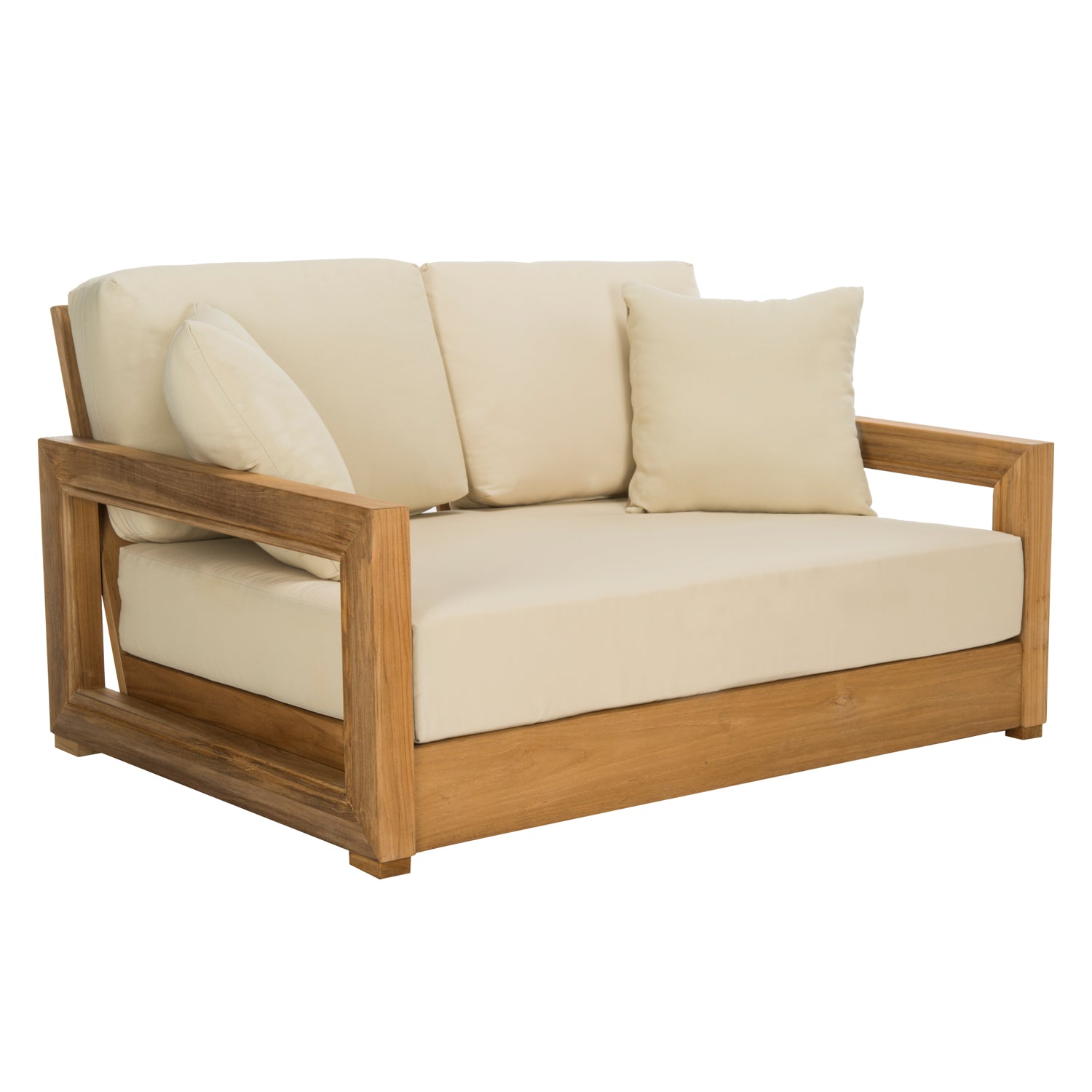Huntington Teak Outdoor Loveseat