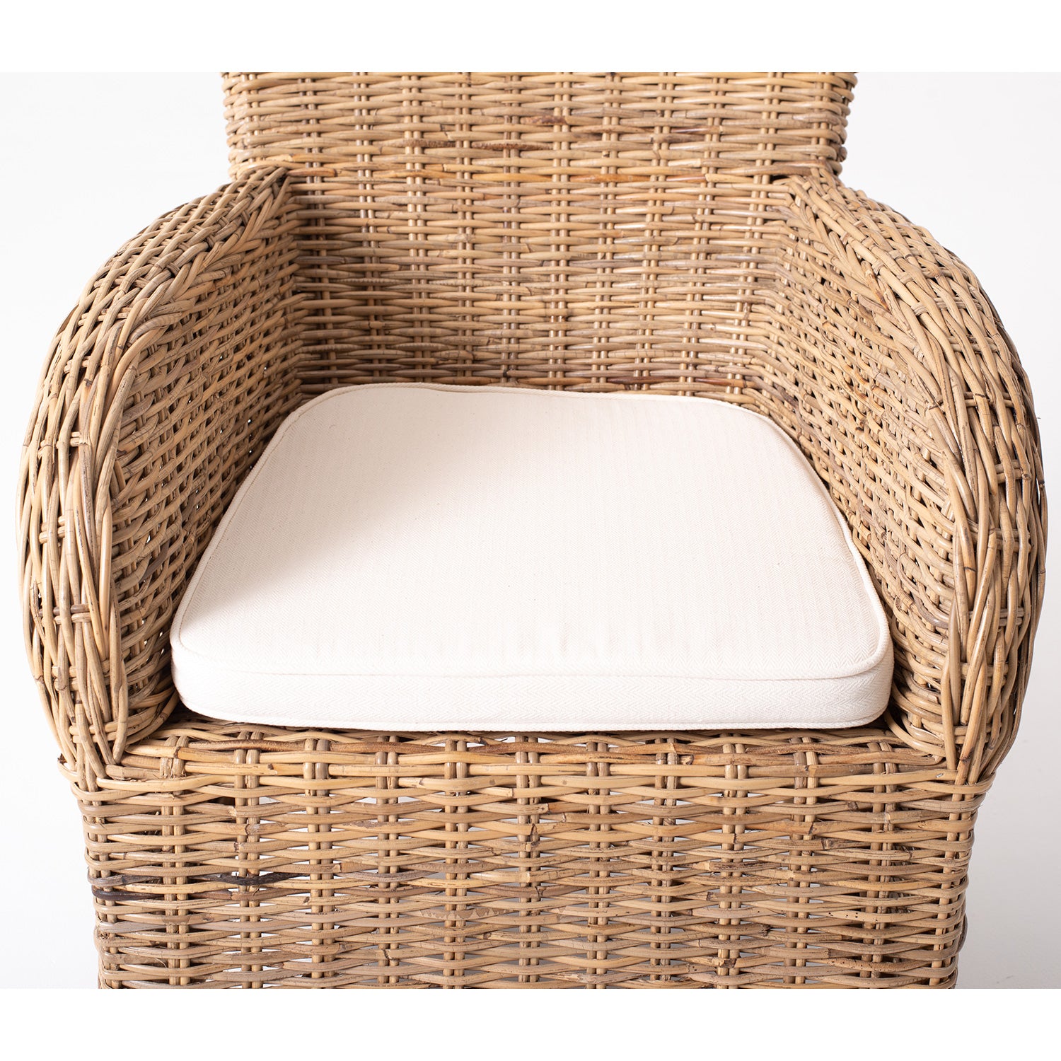 Dorchester Rook Wicker Dining Chair Set of 2