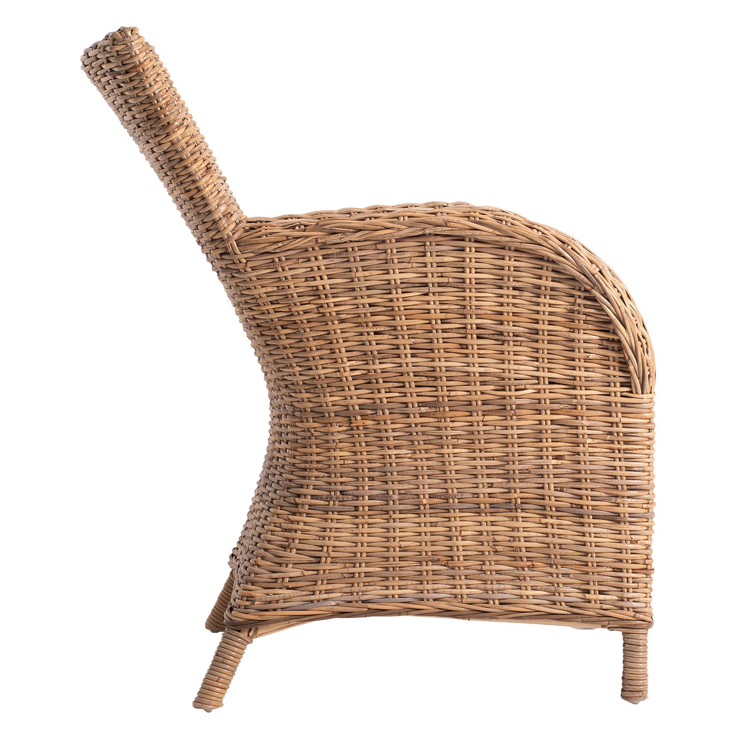 Dorchester Rook Wicker Dining Chair Set of 2