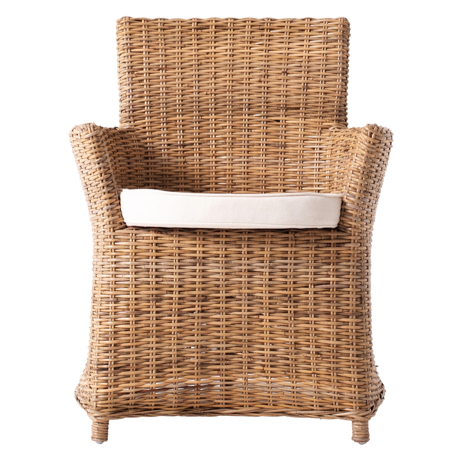 Dorchester Bishop Wicker Dining Chair Set of 2