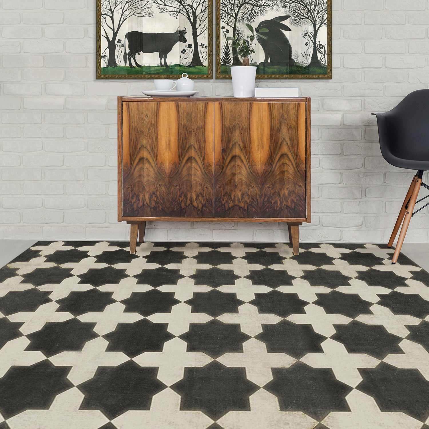 Pattern 23 - Gnosis Vinyl Floorcloth